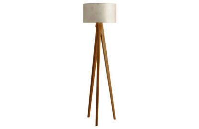 Habitat Tripod Ash Wooden Floor Lamp. Habitat Tripod Ash Wooden Floor Lamp.